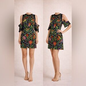 3.1 Phillip Lim Black Floral Mini Dress